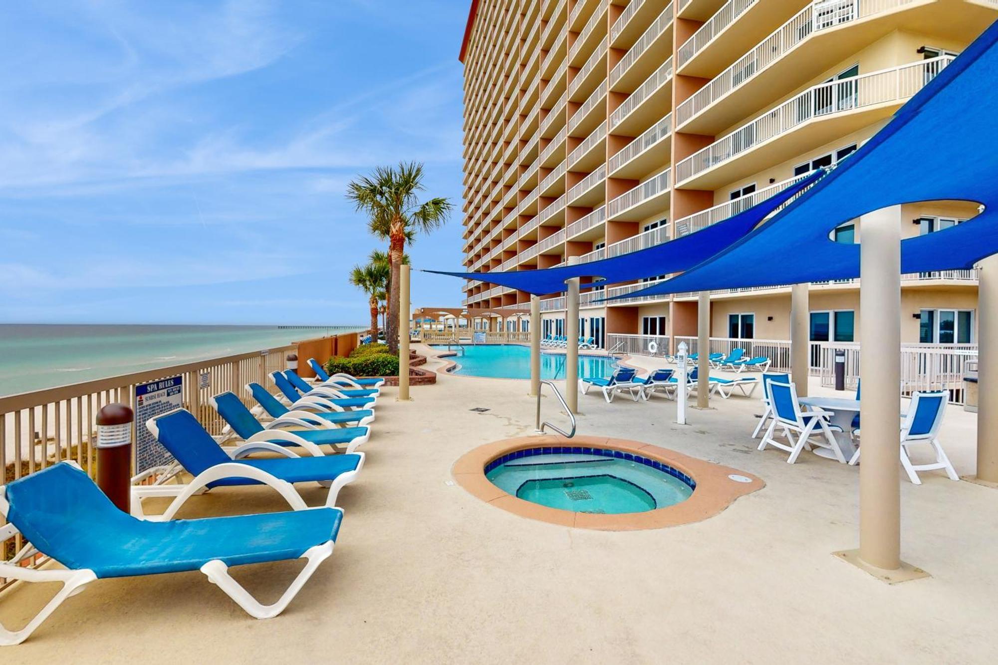 Sunrise Beach 1702 - Beachfront Condo Panama City Beach Buitenkant foto